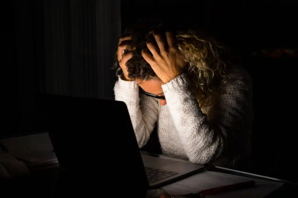 Symptoms of stress and anxiety
